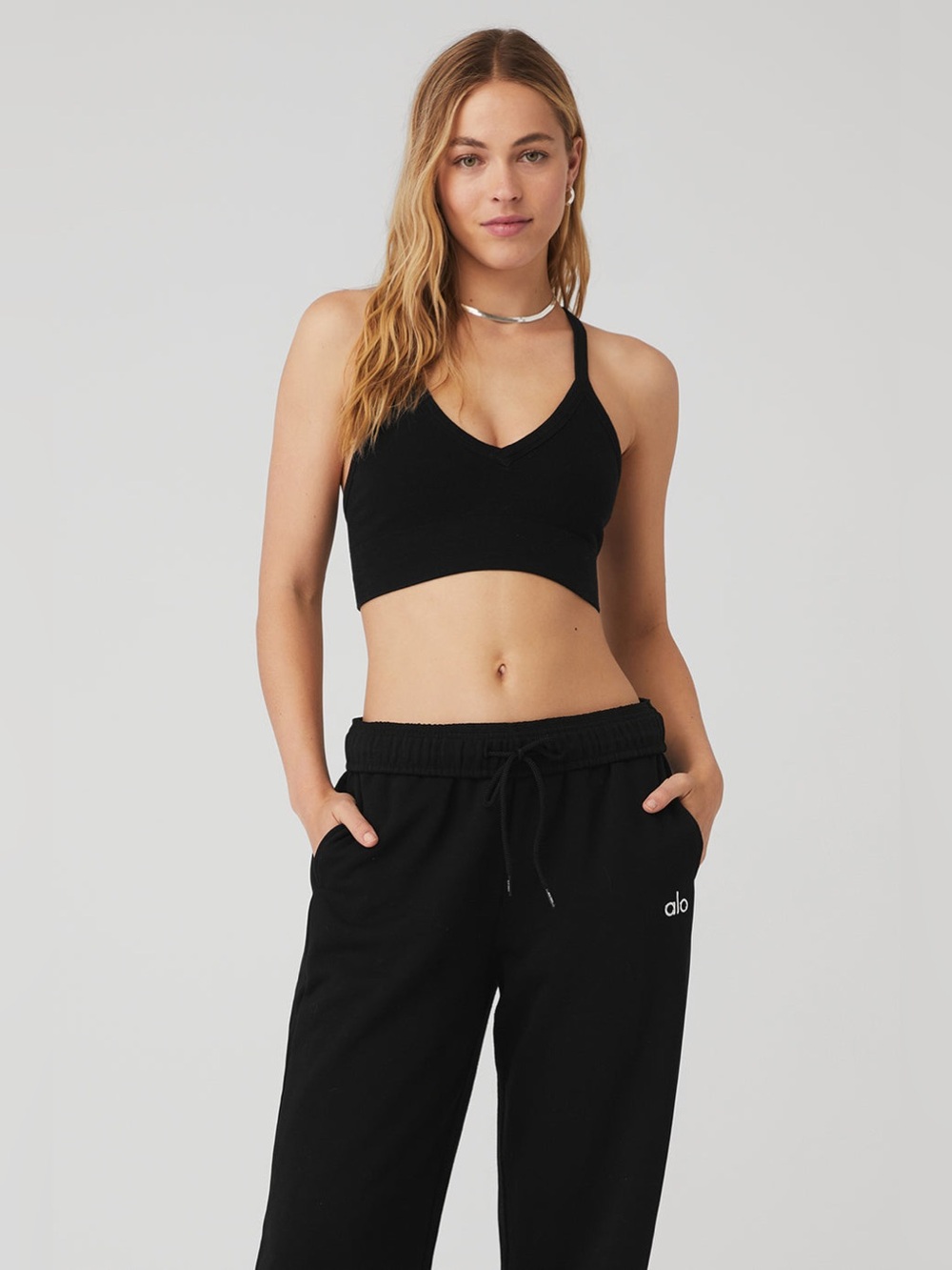 ALO Yoga - Seamless Low Rib Back Bra